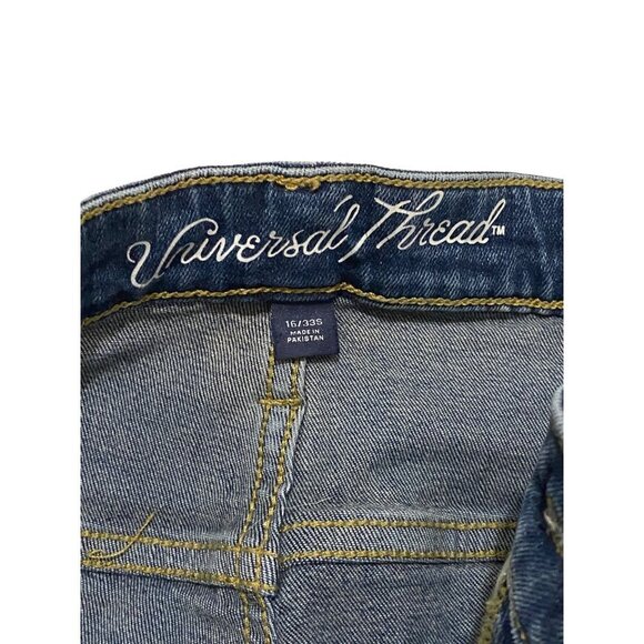 Universal Threads High Rise Skinny Jeans Denim Women Size 16 - Picture 6 of 8